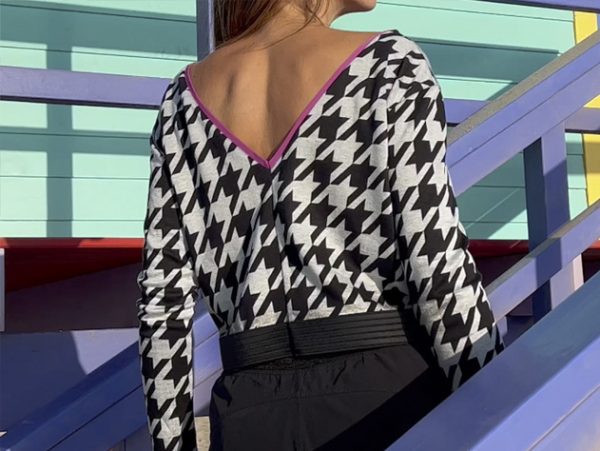 Sudadera JACQUARD BLACK&WHITE