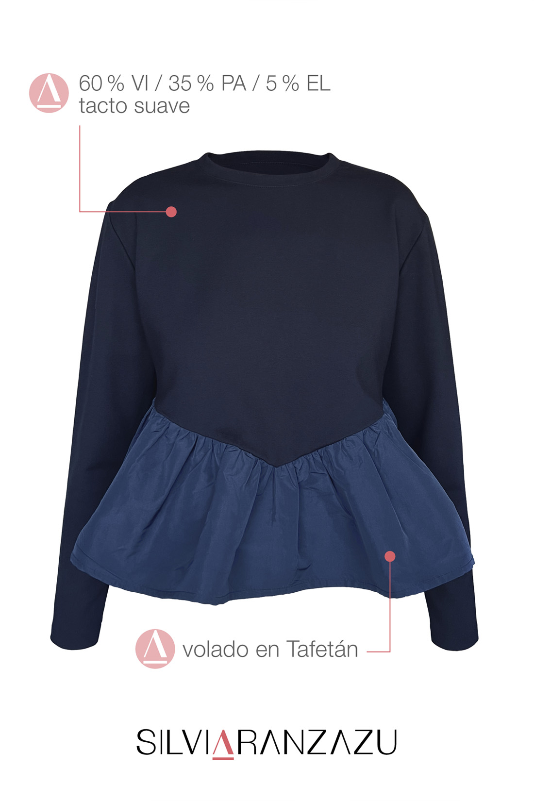 SUDADERA TAFETÁN BLUE - Imagen 3