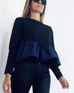SUDADERA TAFETÁN BLUE