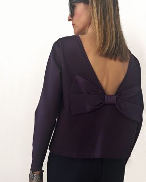 SUDADERA TAFETÁN VIOLET