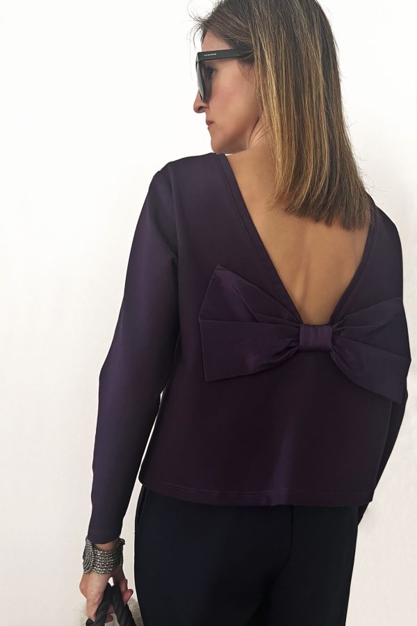 SUDADERA TAFETÁN VIOLET